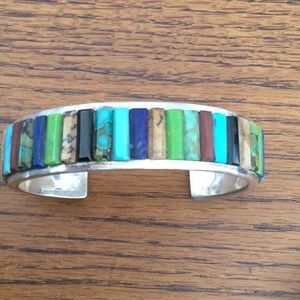 Colorful Native American Cuff Bracelet